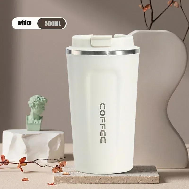 1PC 304 Stainless Steel Insulated Mug for Men and Women Large Capacity Coffee Mug, Office Outdoor Portable Car Mugs