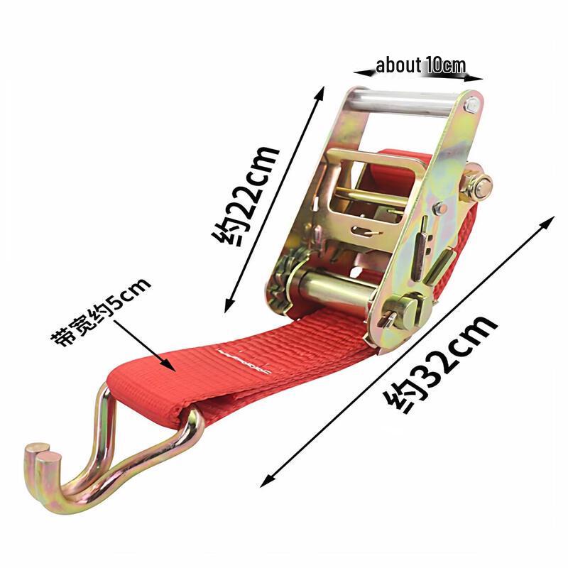 Heavy-Duty Truck Lashing Strap with Tensioner
