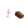 Elegant Resin Figurine Tissue Holder Organizer Decorative Desktop Ornament for Office Study Room