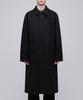 Musinsa Standard Mtr Oversized Balmacaan Coat [Black]