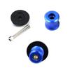 Heavy Duty Motorcycle Rear Stand Spool Swingarm Sliders Bolts Universal Mount Crash Protection for Street and Track