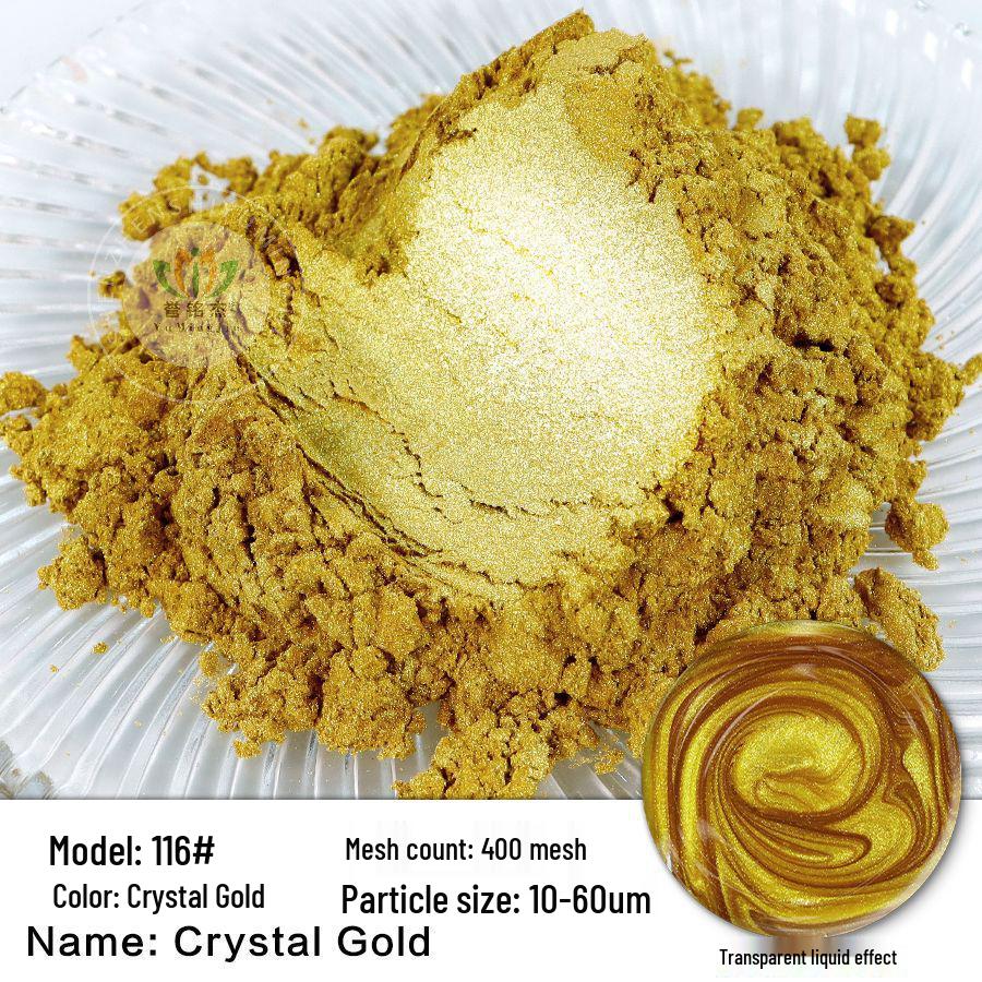 120 Color Chameleon Pearlescent Mica Powder for Epoxy Resin, Paint, and Watercolor