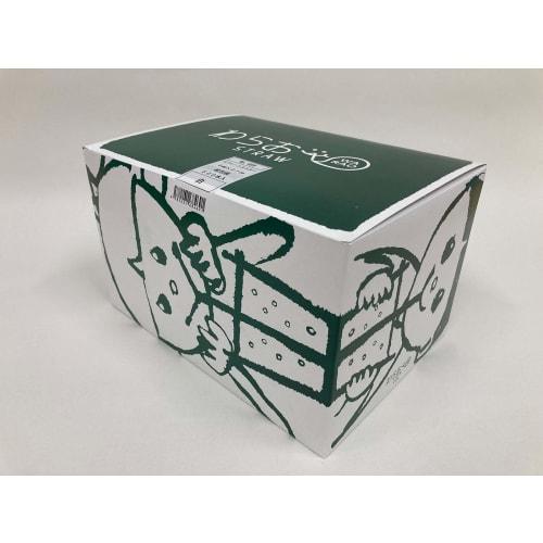 Shibase Kogyo 469 Straw Straws for Juice, Straight, 6mm x 21cm, Paper Wrapped, 500 Straws, White, Made in Japan