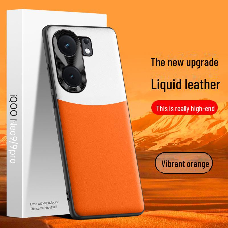 Schutzhülle aus flüssigem Leder für iQOO Neo9 - Fallschutz und Antifouling