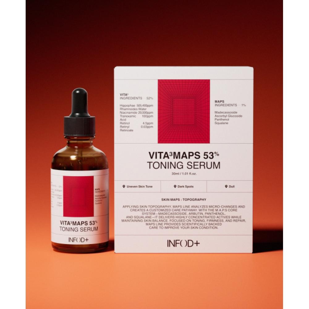 Infodplus Vitamaps 53 Toning Serum 30ml