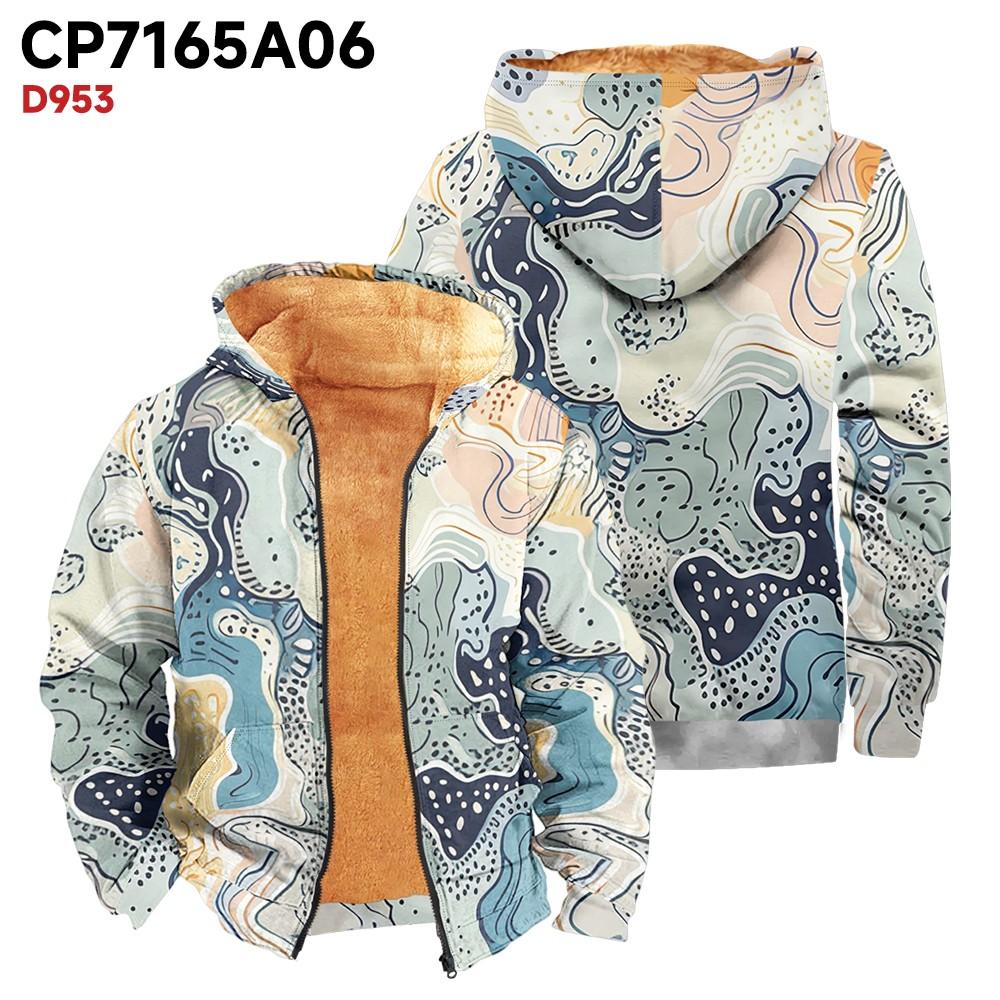 Pánský kabát do kapsy s dlouhým rukávem Fashion Plus Velvet Overcoat