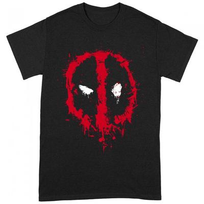 Deadpool Unisex Adult Splat T-Shirt