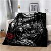Coperta con Motivo Heavy Metal per Bambini Divano Letto Casa Viaggio Picnic Escursionismo Coperta Super Morbida in Flanella Regalo di Compleanno