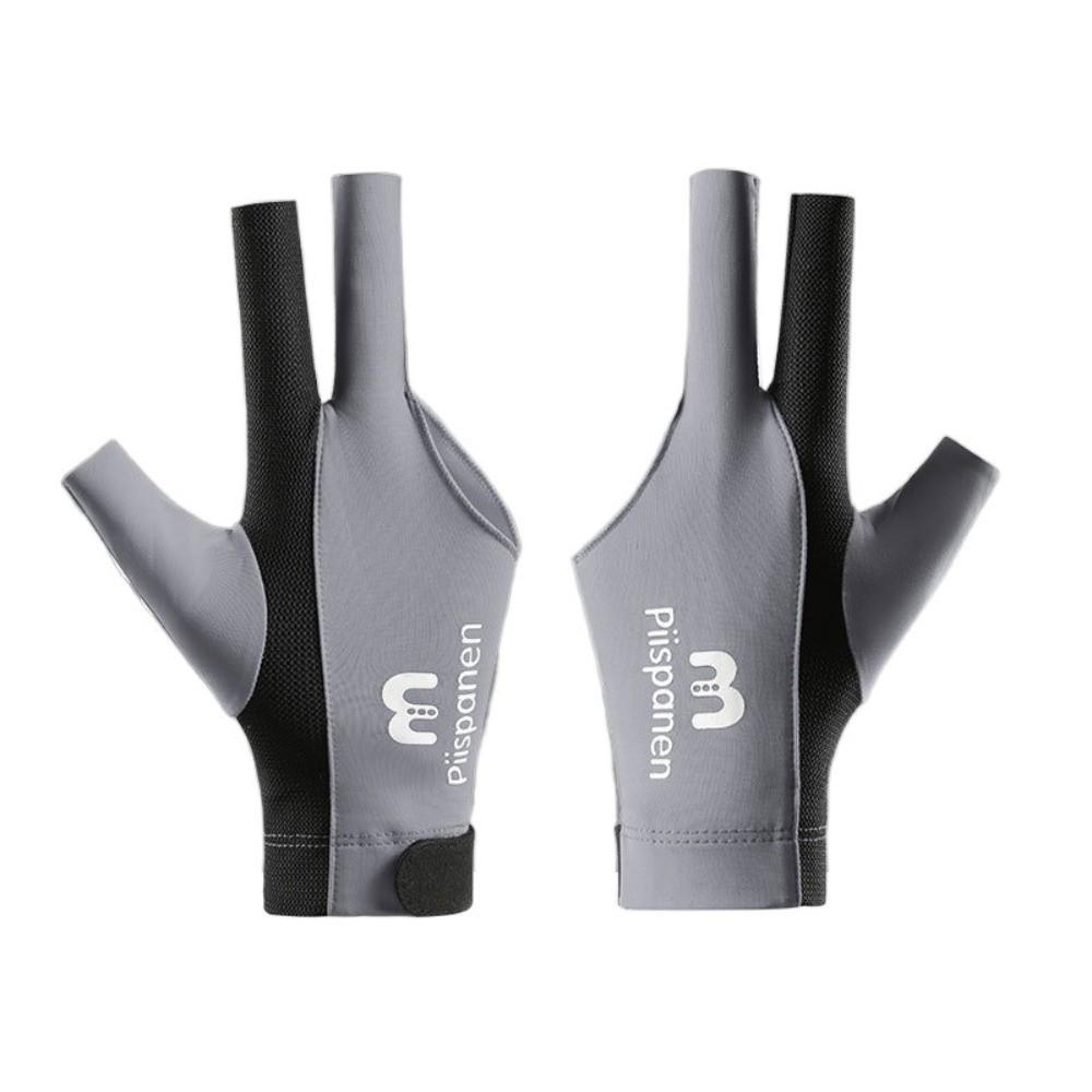 1Pcs Three Fingers Billiard Glove Anti-slip Training Glove New Snooker Glove  Fitness Accessories