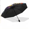 The Simpsons Windproof Auto 8 Rib Folding Umbrella Portable Outdoor Parasol