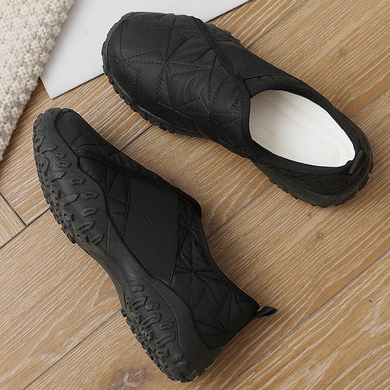 Platform Versatile Flat Casual Shoes Women's Slip-on Single Shoes 2025 New Non-slip and Wear-resistant Cloth Shoes