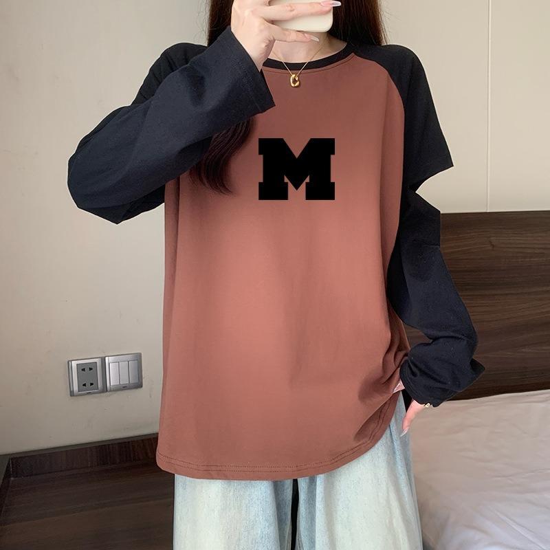 Plus Size Women's Autumn Hollow Out Long Sleeve with A Base Top