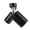 GU10 Lamp Holder 4 Head Rotating Ceiling Mounted   Base for Canteen Shopping Mall Showcase