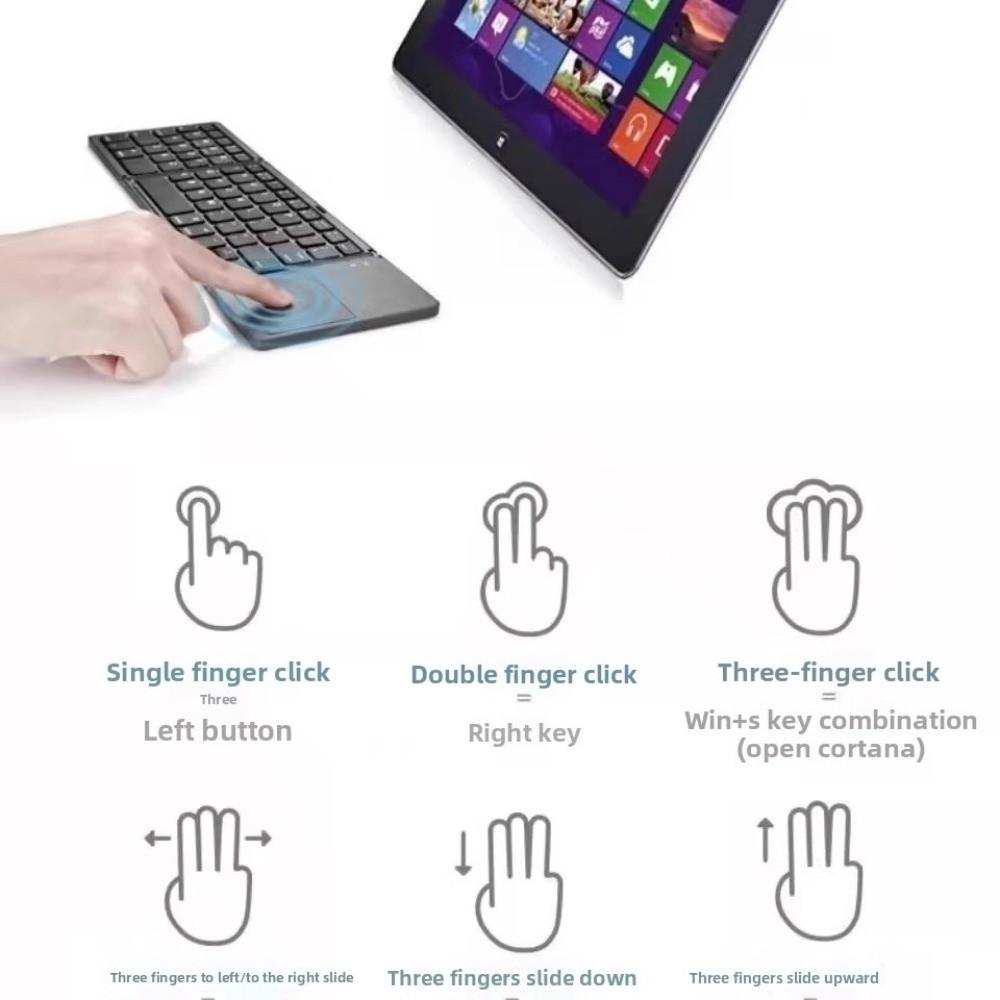 Numeric Keypad Bluetooth Keyboard for Windows, Android, iOS Systems Professional Setup