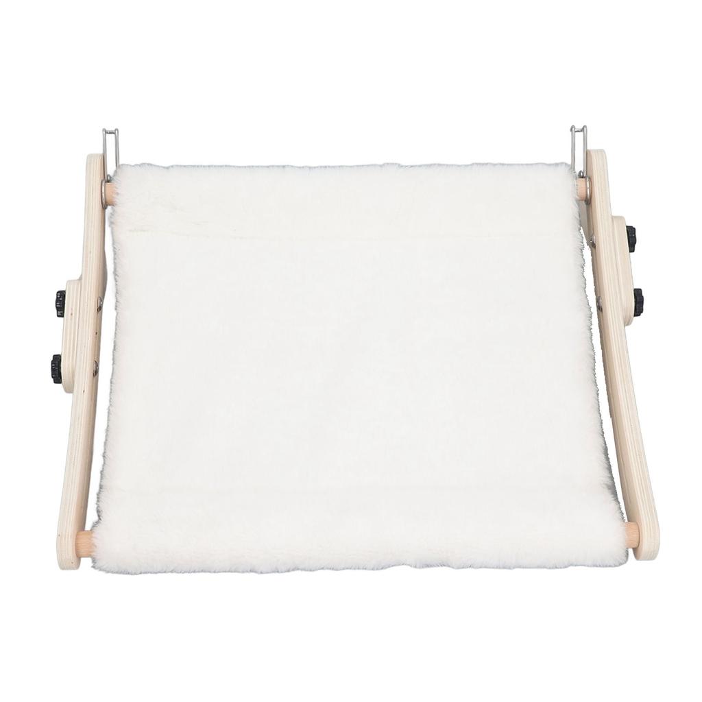 Cat Window Sill Hammock Space Saving Hook and Loop Fastener Stable Structure Cat Window Hammock Bed 