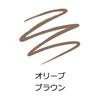 CEZANNE Ausdrehbarer Augenbrauenstift mit Pinsel 02 Olivbraun 0,23g – Wasserfestes, langanhaltendes Augenbrauen-Makeup