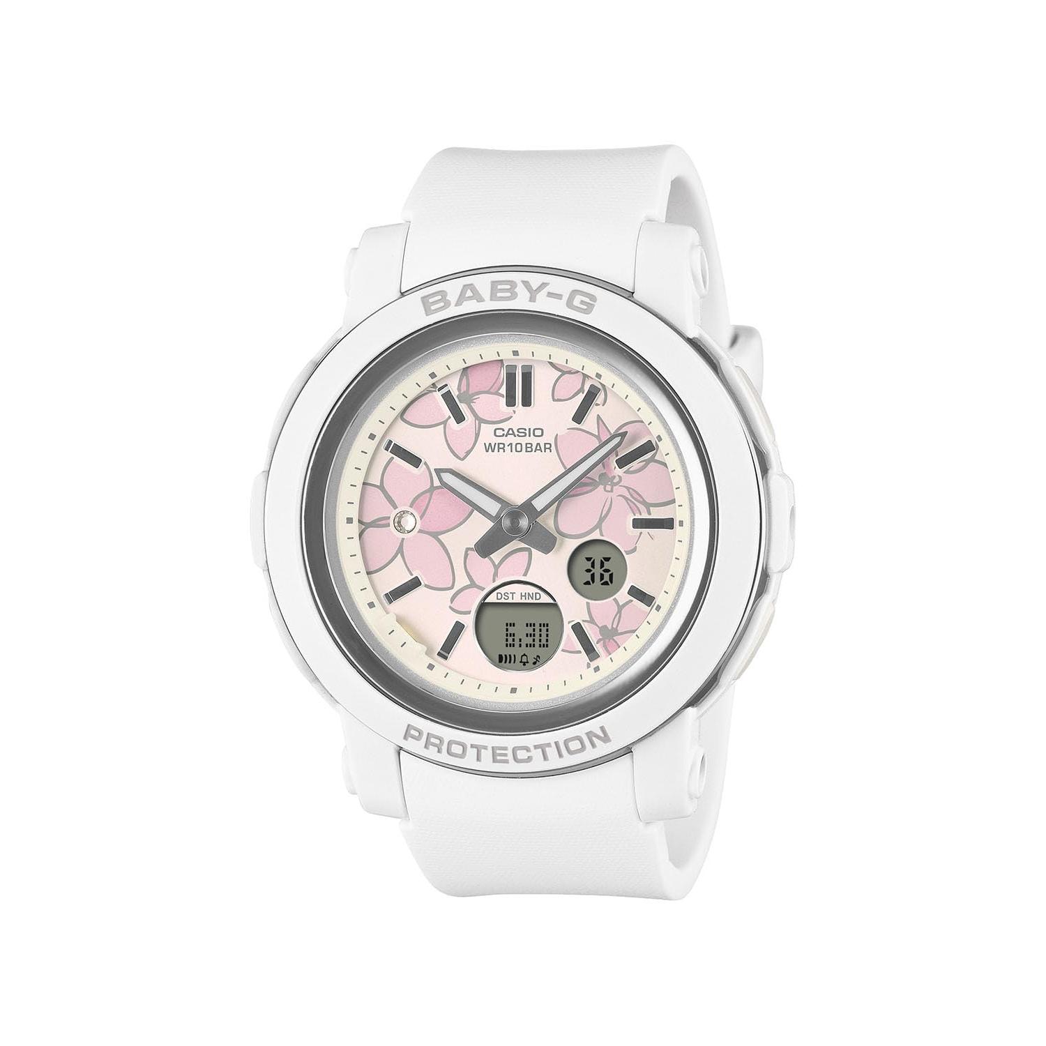 

[Casio] Women s Baby-G Watch BGA-290FL-7AJF White, Authentic Japan Model