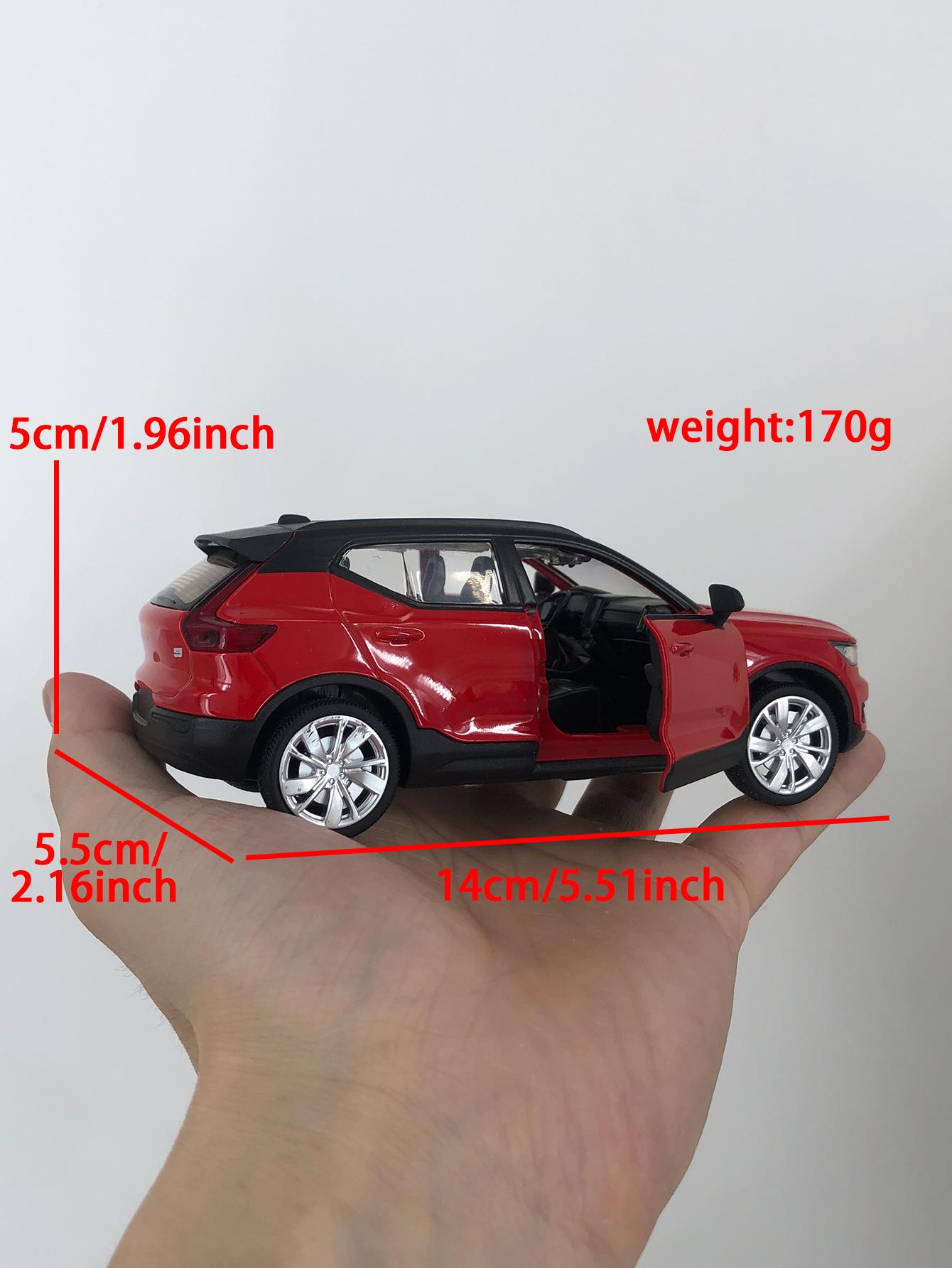 

CCA 1:32 Volvo XC40 model car, zinc alloy metal ornament, collectible gift car красный