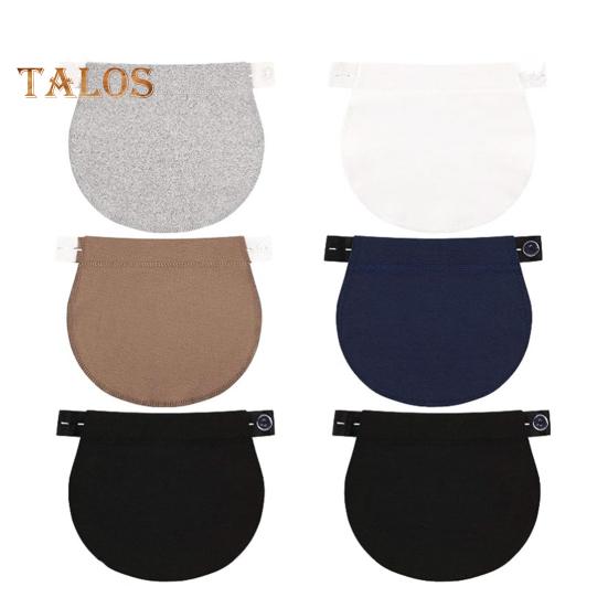 

6 шт. джинсовый удлинитель талии для беременных женщин, регулируемый эластичный пояс без шитья, пояс для беременных с пуговицей для будущих мам A