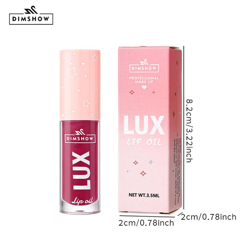 Dimshow Mirror Pearl Lip Gloss Long-Lasting Moisturizing Shine Glitter Lip Glaze Waterproof Glass Liquid Lipstick Women Makeup