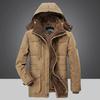 Men's Cotton-padded Padded Jacket with Wool Thickening for The Middle-aged and Elderly