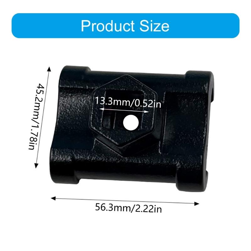 Stable Magnetic Wrench Adapter 1/2" Tool Extension Unseamed Steel Casted Body Design Torques Extension Adapter