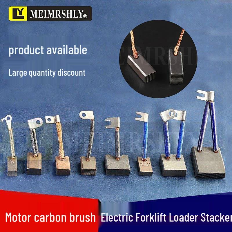 Compatible Carbon Brushes for Valeo, Remy, Jenory, Hanla Alternators - 4.5x6.5x17 mm, High Wear Resistance