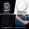 Top Brand Luxury Multi-function Six-pin Calendar Men's Watch Large Dial Business Fashion Watch
