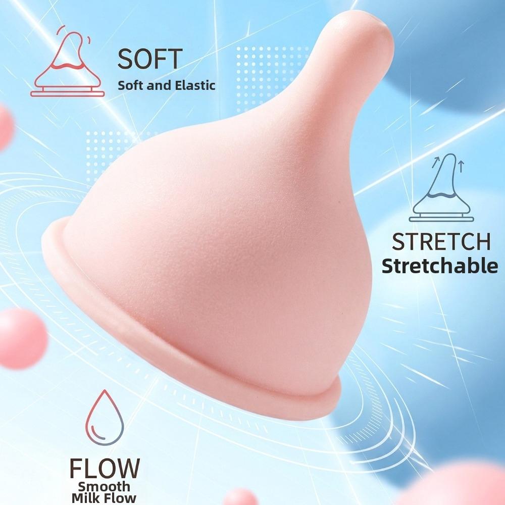 Visible Scale Pet Milk Bottle Silicone Nipple Pet Feeding Bottle Cat Feeding Bottle Newborn Puppy