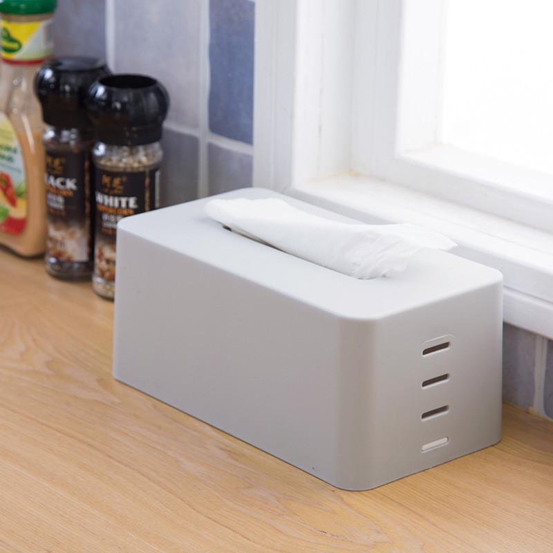 Dispenser Moderno Minimalista in Carta PP con Design a Gradini Regolabile per Soggiorno e Bagno