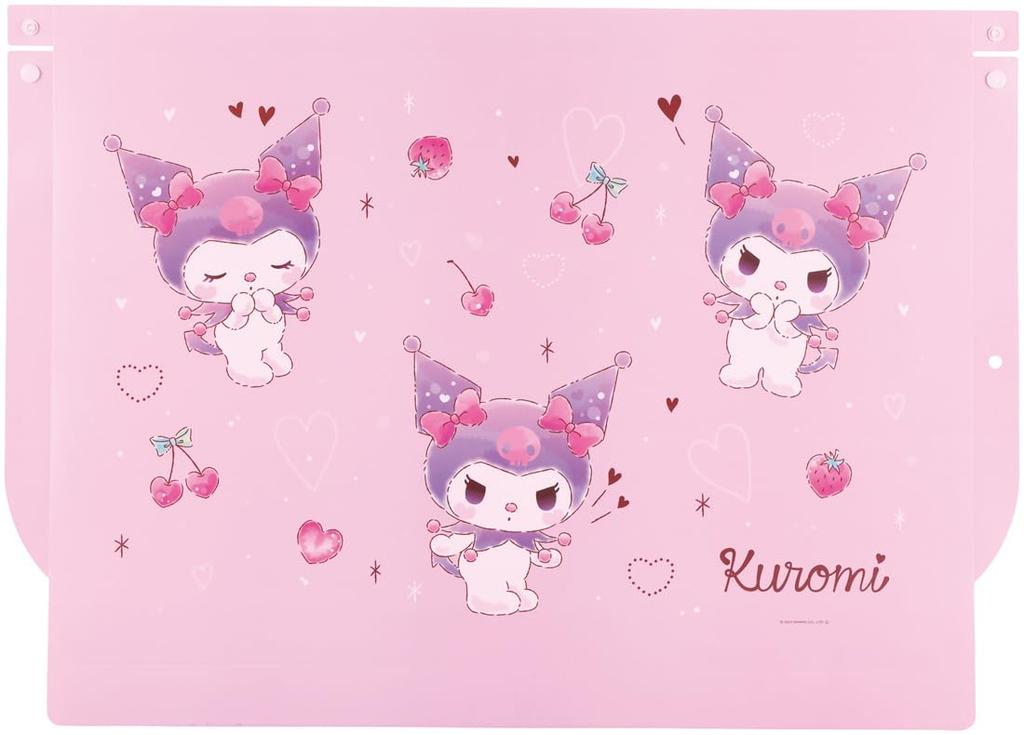 Skater Living Room Study Kuromi Love Love Sanrio Mat, Kyun, ZGM1-A