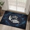 Real Sociedad FC Design Crystal Velvet Carpet Cozy Non?Slip Printed Rug For Bedroom Living Room Entrance