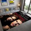 Custom Name Vampire Diaries Carpet Rug for Living Room Bedroom Home Sofa Decoration,Kids play Non-slip Floor Mat