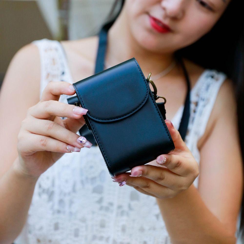 Waterproof Camera Storage Bag PU Leather Camera Case Stylish Camera Bag  for RX100 HX90 HX50 Camera