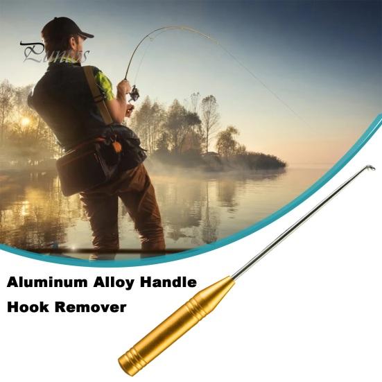 Stainless Steel Fish Hook Remover Quick Fishhook Detacher Security Extractor Disconnect Removal Tools Descending Device Fishing Accessories