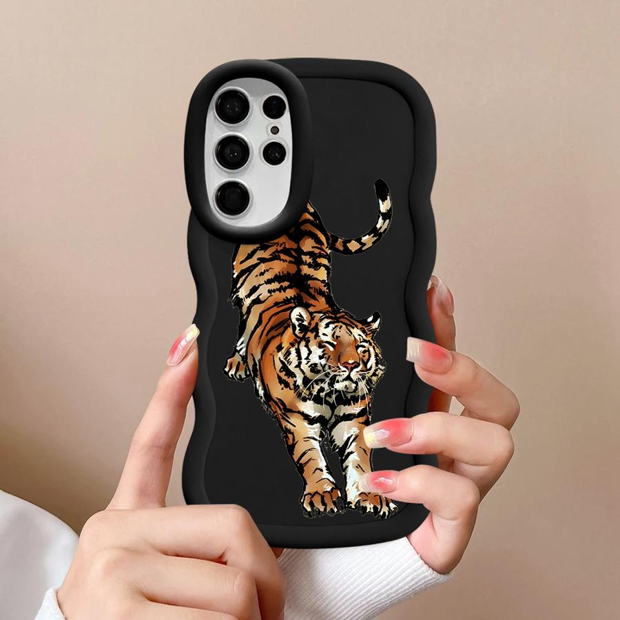 Cool Horse Tiger Case for Samsung Galaxy A25 S25 S22 Ultra S24 S23 Plus S20 FE A26 S21 Soft Phone Cover A36 A35 A55 A54 A24 A34