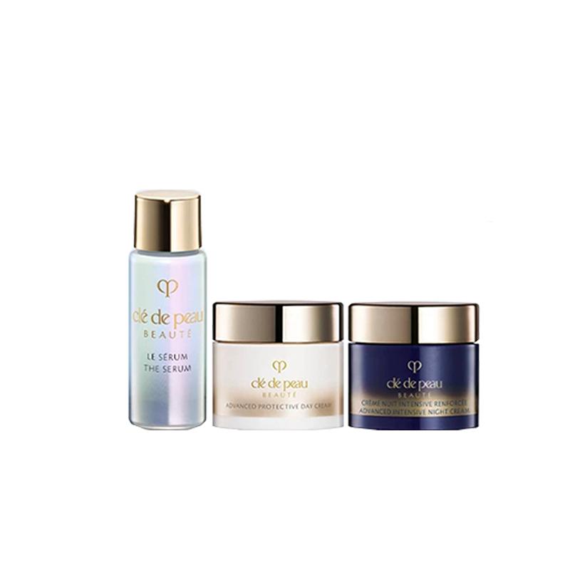 CPB Skin Key Radiant Essence Day and Night Cream Trial Set Soothing and Stabilizing + + Radiant Essence Day and Night Cream Trial Set коричневый