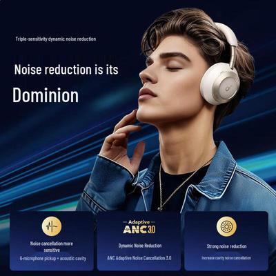 SoundCore Space One Pro Aktive Geräuschunterdrückung Over-Ear Bluetooth-Kopfhörer