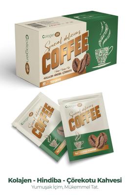 Chicory, Collagen, Garcinia, and Black Cumin Detox Coffee, 20 Sachets