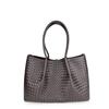 Borsa da Donna Grande in Vera Pelle Borsa Tote Borsa a Mano Lavorata a Maglia alla Moda Borsa in Pelle di Vacchetta Borsa da Donna Borsa a Tracolla Nuova 2025