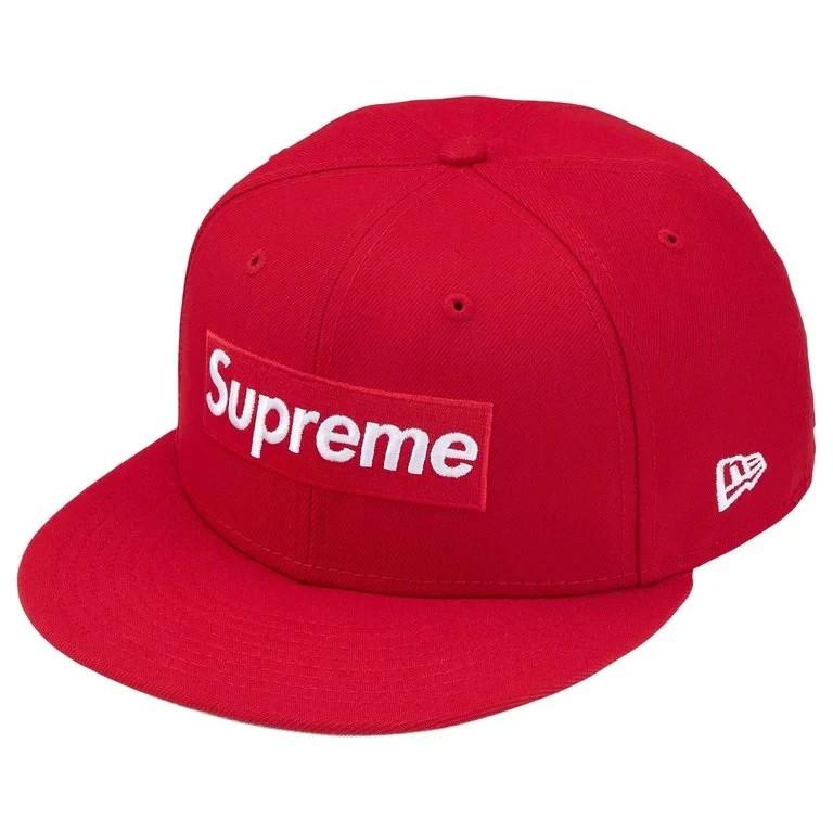 Supreme Rings Box Logo New Era Red 7 1/2