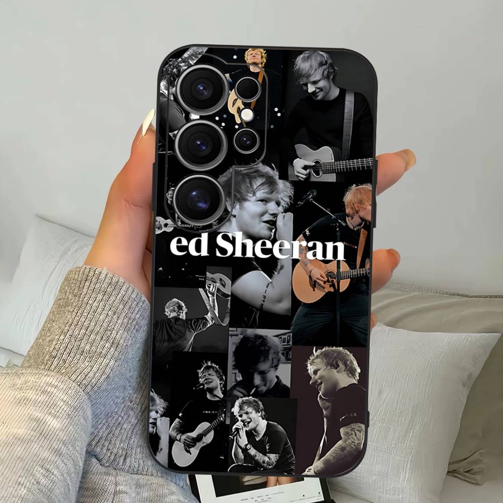 Coque de téléphone E-Ed Sheeran Pour Samsung S 24 Fe 25 Ultra Plus 20 Lite 21 30 22 23 24 22 Ultra 5G Fundas