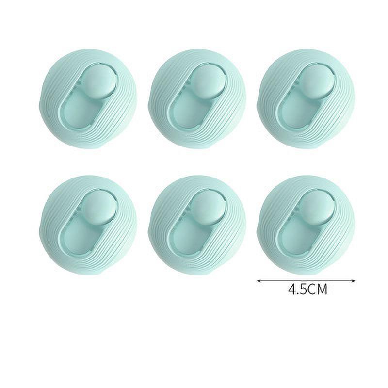6 Stück rutschfeste Greifer, runde Form, Quilt-Clips, Decken-Befestiger, Bettbezug, Bettlaken, Quilt, Kunststoff-Fixierer, Kleidungsclips