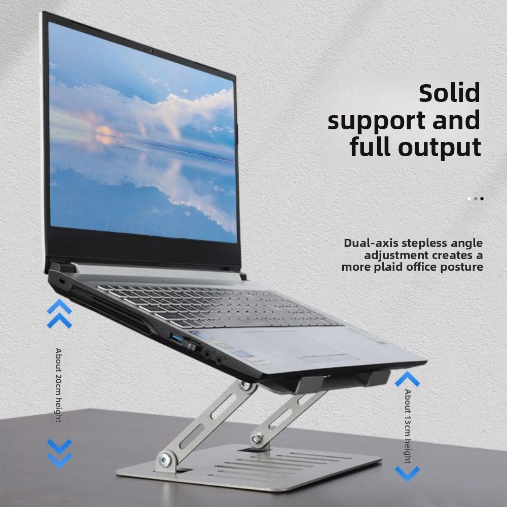 Foldable Cooling Fan Laptop Bracket 360 ° Rotatable Tablet Radiator Bracket  Office/Home Use