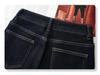 2024 Women's Dark Blue High Waist Wide-Leg Jeans: Slimming, Loose-Fit, Small Size