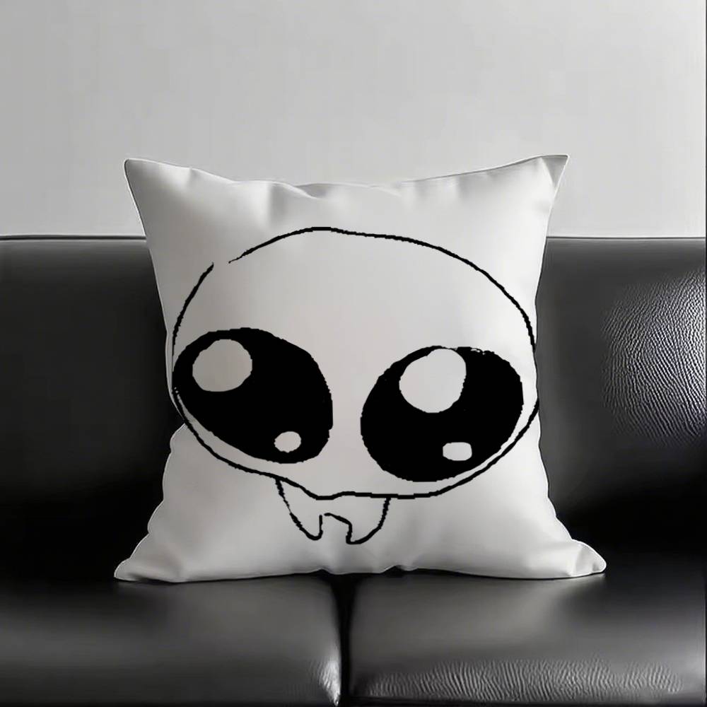 

1pc Tbh Creature Pillow Case Square Bedroom Sofa Leisure Comfort Cushion Car Living Room Home Decoration 16x16Inch