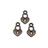 Key Charms Multi Color Alloy Locks Pendants For Romantic Themed Jewelry