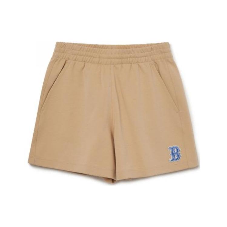 New MLB Sports Shorts Women's Khaki 3FSPB0433-43SAL