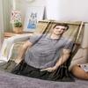 Josh Hutcherson Poster Printed Flannel Blanket Soft Comfortable Home Travel Bed Plush Birthday Gift Fans Gift