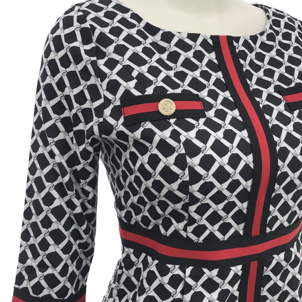 GRAXIA Cabaret Midi Dress with High Perfect for Hostess and Boat Unique Size L Dress, Peplum, Waist, Hostesses, Clubs, Lounges, 3/4 Sleeves, Neck,